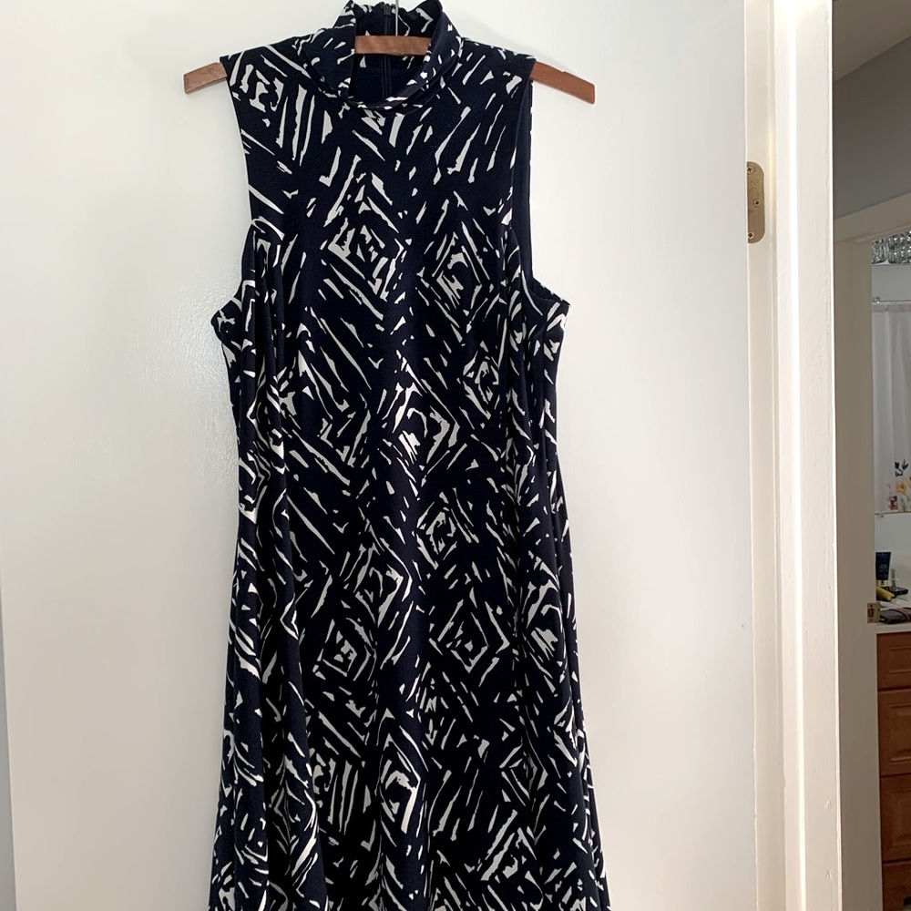 Ralf Lauren dress NAVY and WHITE